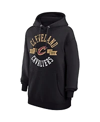 G-iii 4Her by Carl Banks Women's Black Cleveland Cavaliers City Pullover Hoodie