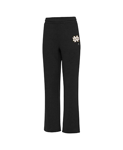 Antigua Women's Black Notre Dame Fighting Irish Victory Sweatpants