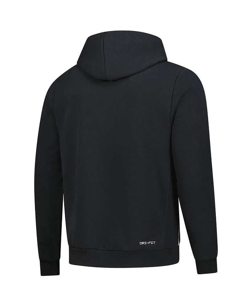 Nike Men's Black Purdue Boilermakers 2025 Sideline Standard Issue Dri-fit Hoodie