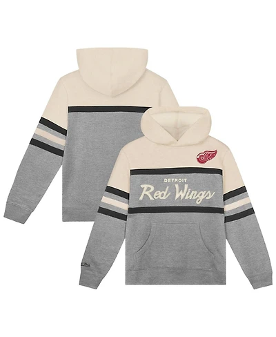 Mitchell & Ness Toddler Black Detroit Red Wings Head Coach Hoodie