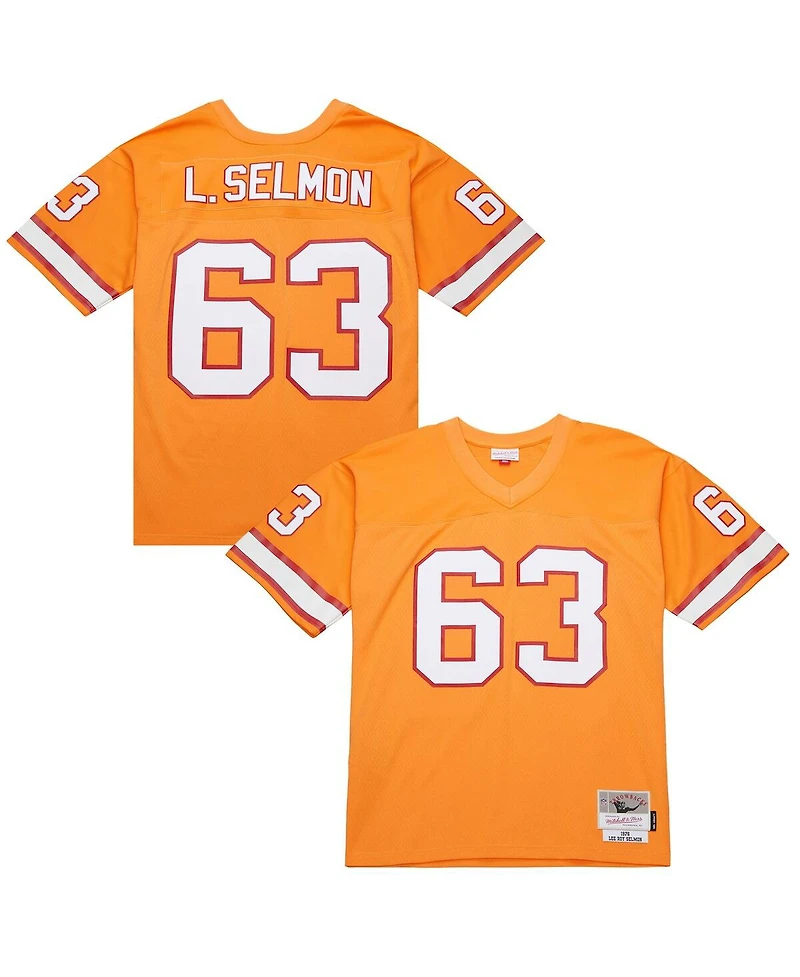Mitchell & Ness Men's Lee Roy Selmon Orange Tampa Bay Buccaneers 1976 Legacy Replica Jersey