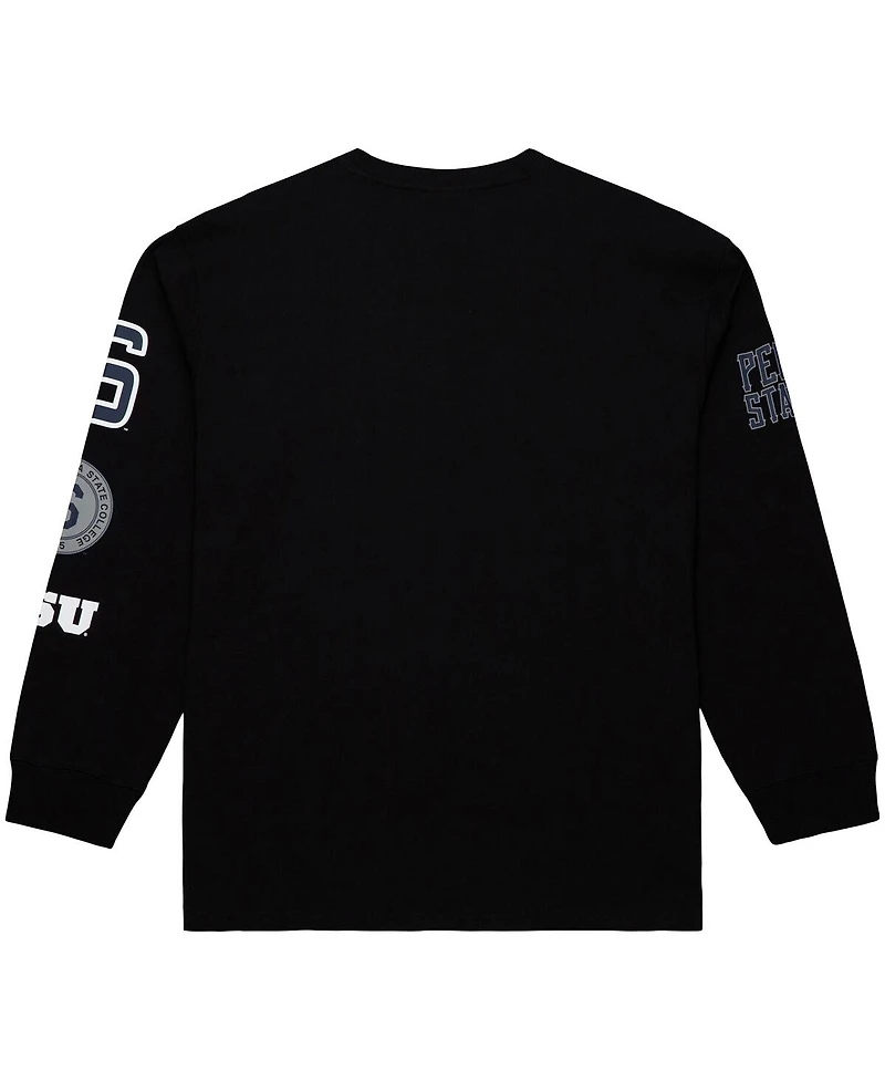 Mitchell & Ness Men's Black Penn State Nittany Lions Training Camp Long Sleeve T-Shirt