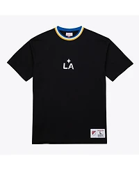 Mitchell & Ness Black La Galaxy Playmaker T-Shirt