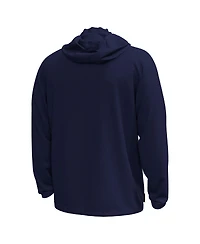 Under Armour Men's Navy Notre Dame Fighting Irish Rival Stretch Woven Full-Zip Hoodie Jacket
