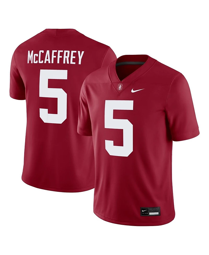 Nike Men's Christian McCaffrey 5 Cardinal Stanford Alumni Player Game Jersey