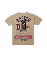Mitchell & Ness Men's Cream Boston Red Sox Legacy Defined T-Shirt