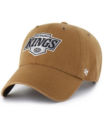 Carhartt x '47 Brand Men's Brown Los Angeles Kings Clean Up Adjustable Hat