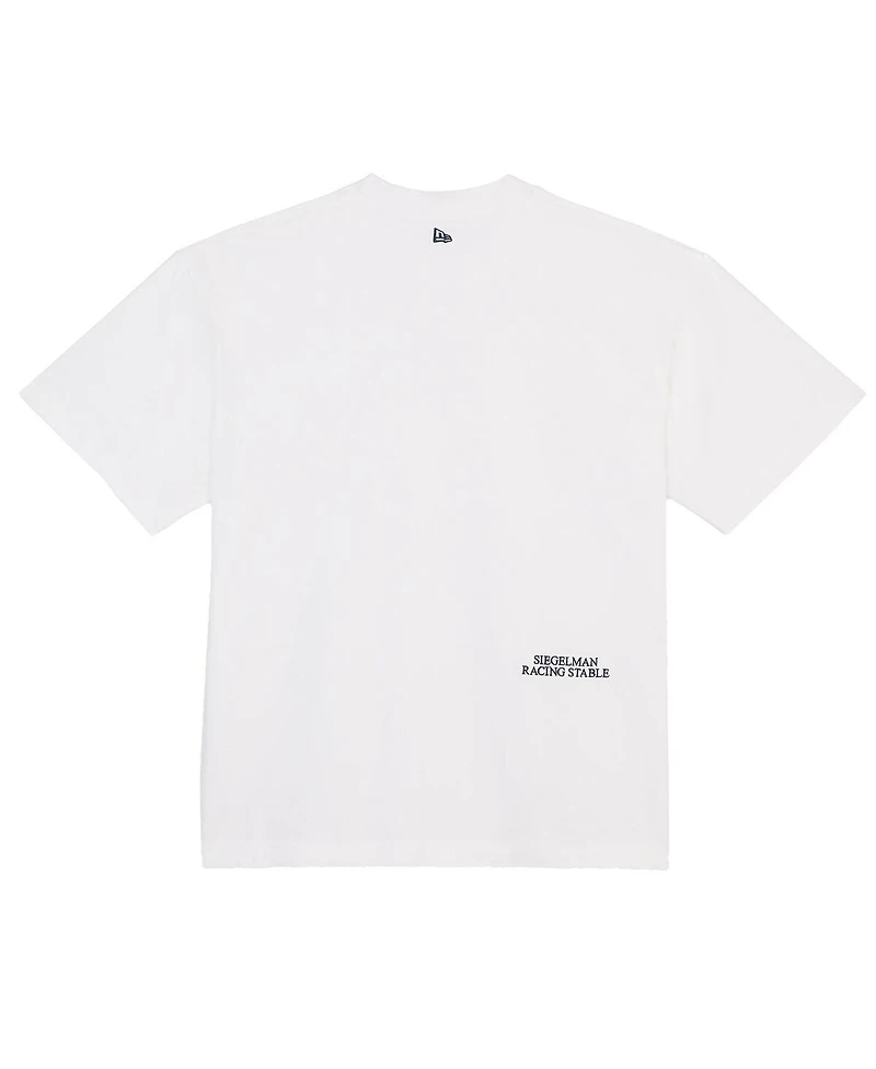 New Era Men's x Siegelman Stable White York Yankees Team Logo T-Shirt