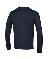 Champion Men's Navy Notre Dame Fighting Irish Arch Over Logo 2-Hit Long Sleeve T-Shirt