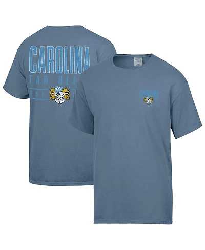 ComfortWash Men's Blue North Carolina Tar Heels Big Name T-Shirt
