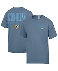 ComfortWash Men's Blue North Carolina Tar Heels Big Name T-Shirt