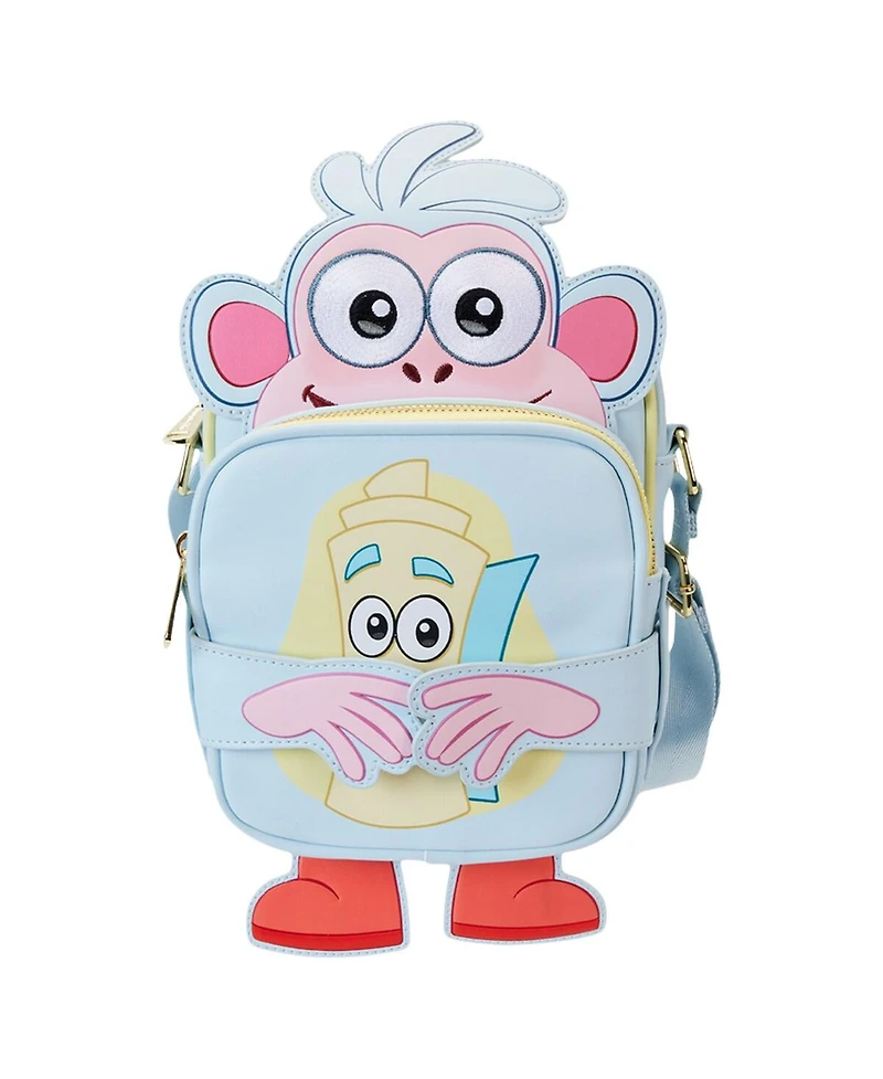 Loungefly Dora the Explorer Boots Crossbuddies Crossbody Bag with Coin Bag