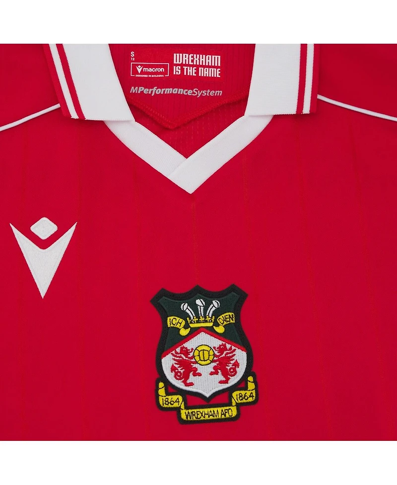 Macron Women's Red Wrexham 2025/26 Home Replica Jersey