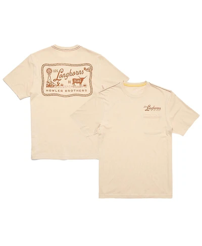Howler Brothers Men's Tan Texas Longhorns Pocket T-Shirt