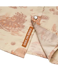 Howler Brothers Men's Tan Texas Longhorns Full-Snap Shirt