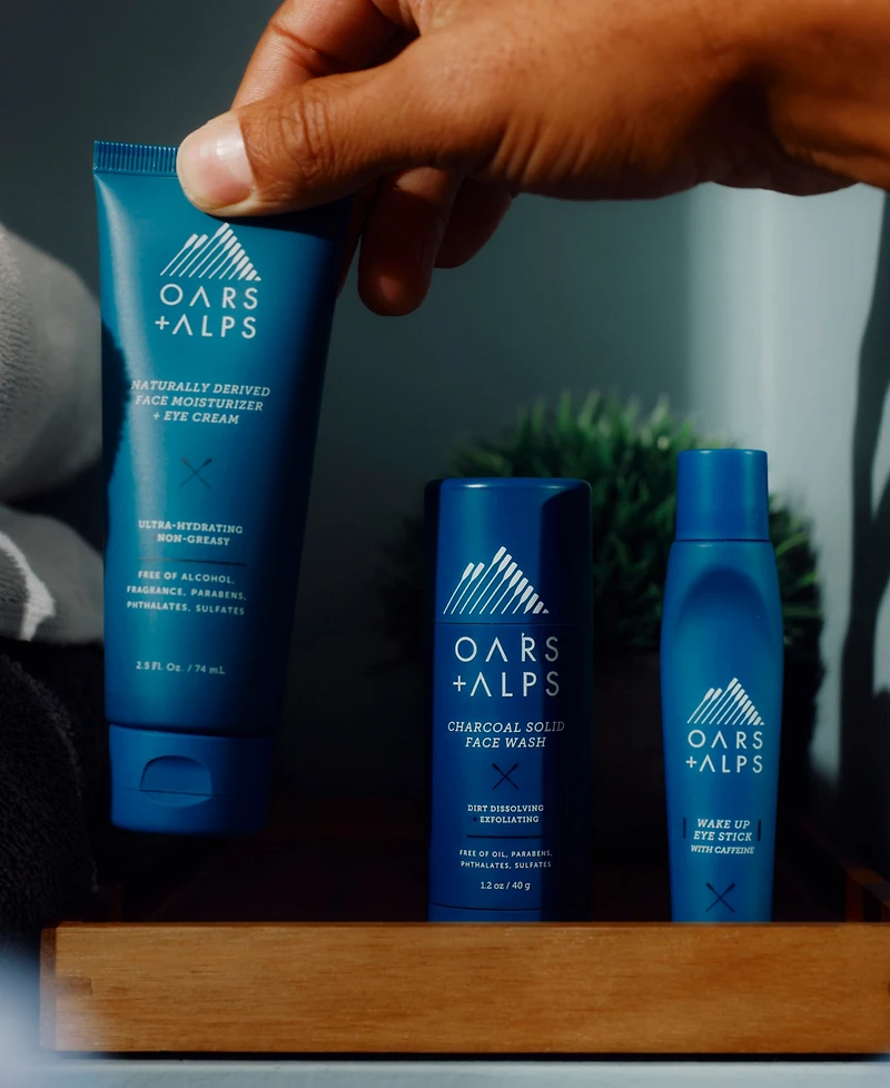 Oars + Alps 3-Pc. Face The Day Gift Set