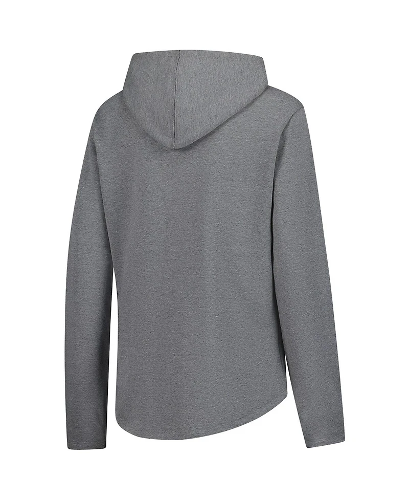 Fanatics Women's Heather Gray St. Louis Cardinals Fleece Pullover Hoodie