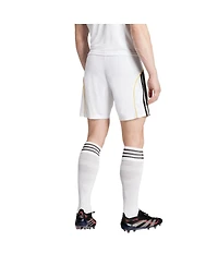 Adidas Men's White Real Madrid 2025/26 Home Aeroready Replica Shorts