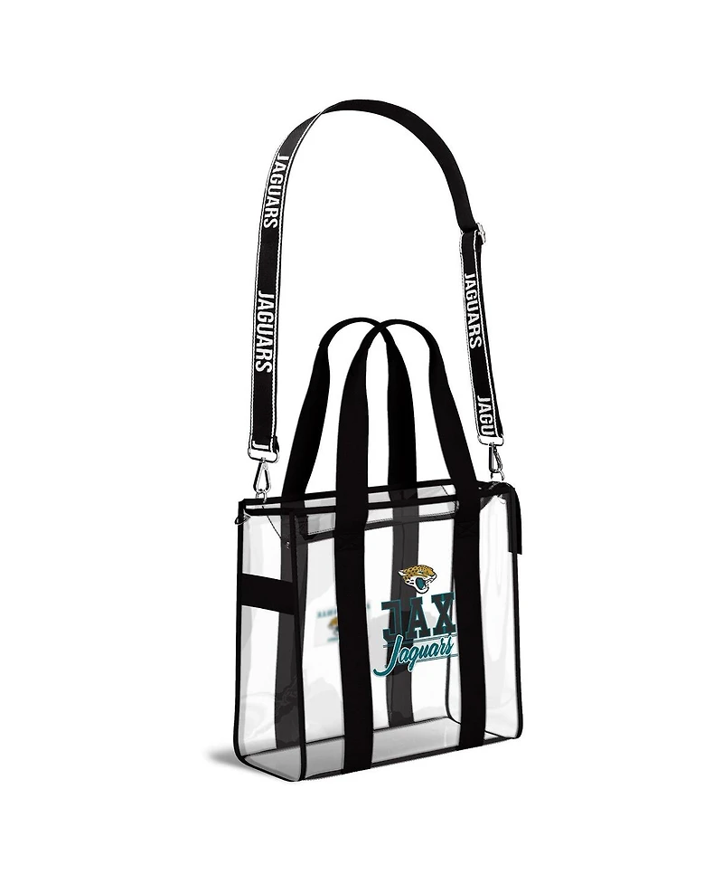 Wear by Erin Andrews Jacksonville Jaguars Stadium Team Color Trim with Tote Bag