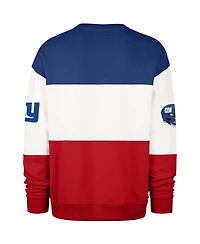 '47 Brand Men's Royal/Red New York Giants Breeze Maximalist Sweatshirt