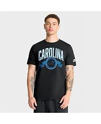 Nike Men's Black Carolina Panthers Rewind Front and Back Hit Essential T-Shirt