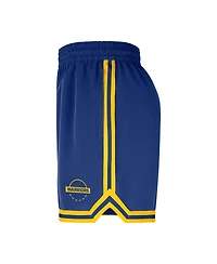 Nike Men's Royal Golden State Warriors Authentic Practice Dna Woven Performance Shorts
