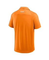 Fanatics Men's Tennessee Orange Volunteers Take The Lead Defender Raglan Polo Shirt