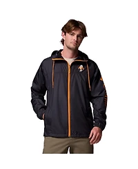 Columbia Men's Black Tennessee Volunteers Flash Challenger Ii Windbreaker Jacket