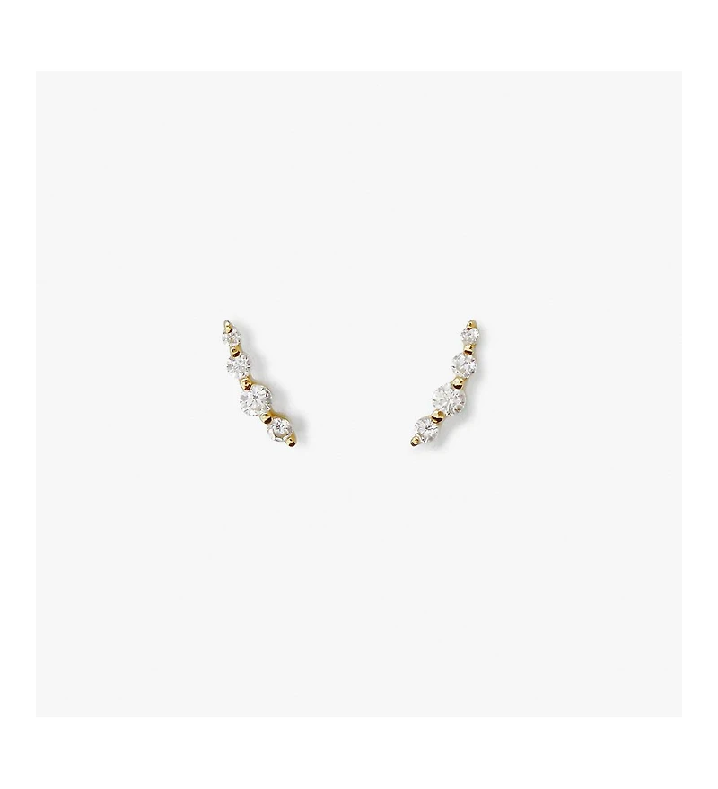 Ana Luisa Ear Climber Earrings - Bonny