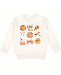 Sweet Wink Girls Thankful Cutie Thanksgiving Sweatshirt