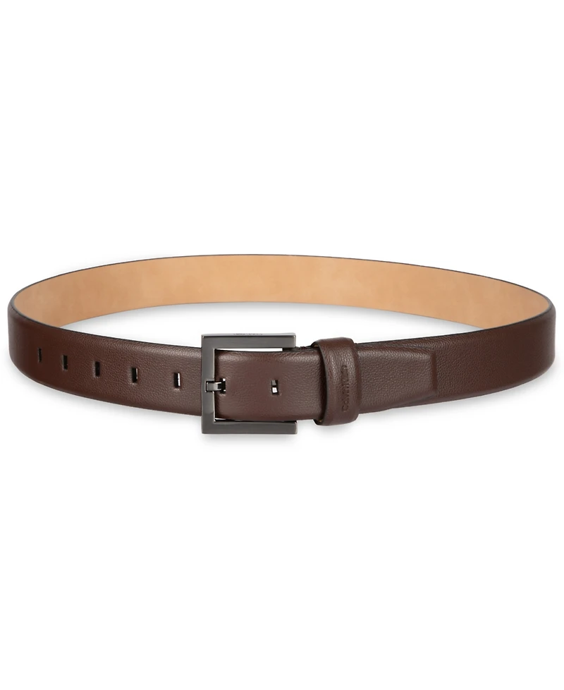 Calvin Klein Fe Harness Buckle Embossed Belt