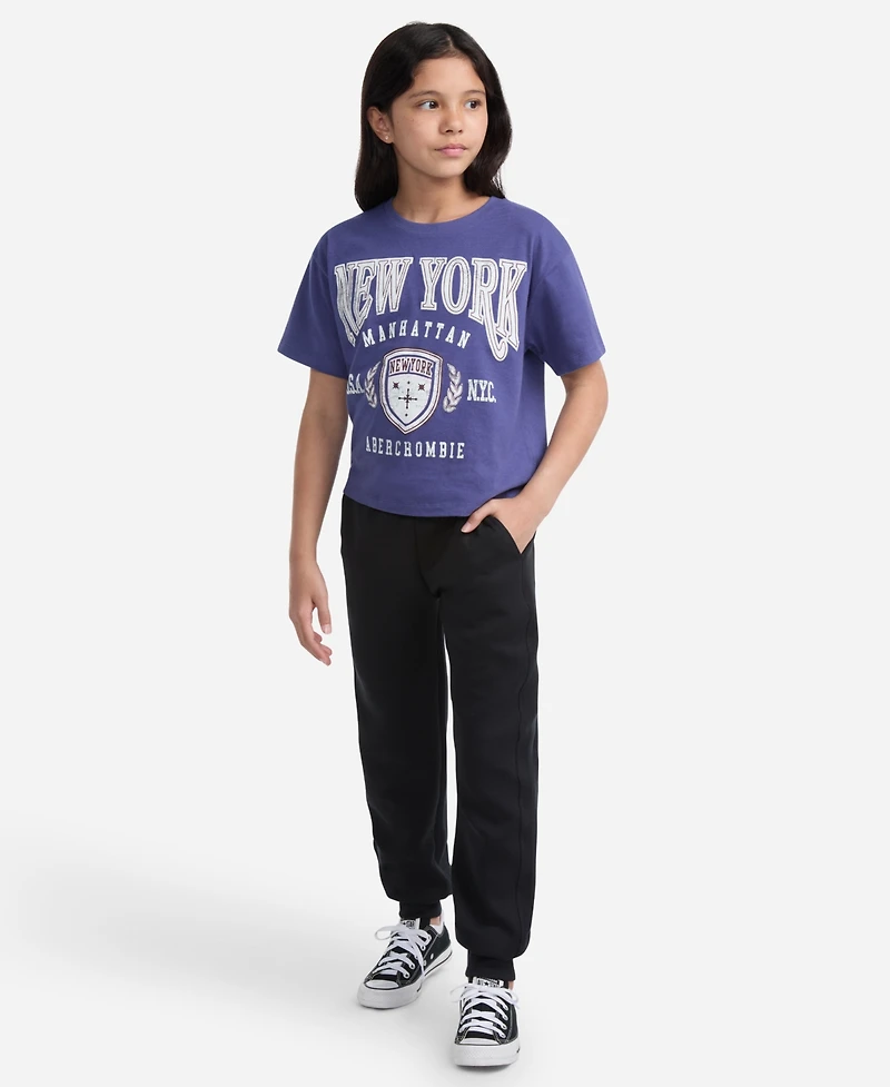 abercrombie kids Girls Neo Knit Joggers