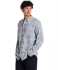 Weatherproof Vintage Men's Space Point Collar Shirt
