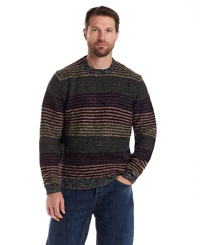 Weatherproof Vintage Men's Striped Crewneck Sweater