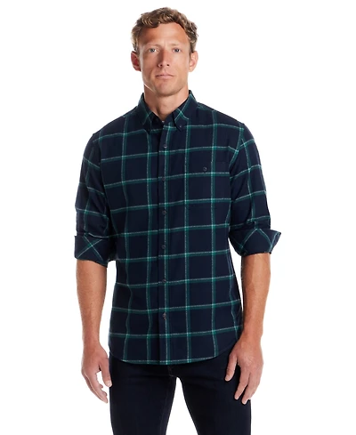 Weatherproof Vintage Men's Plaid Flannel Shirt