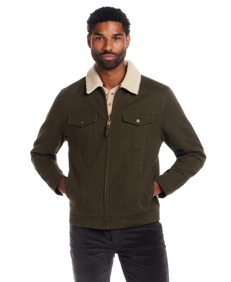 Weatherproof Vintage Men's Long Sleeves Trucker Jacket