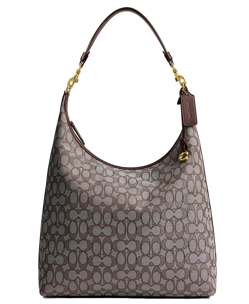 Coach Juliet Large Signature Jacquard Shoulder Bag 38