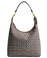 Coach Juliet Large Signature Jacquard Shoulder Bag 38