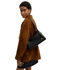 Coach Lola Small Leather Zip-Top Shoulder Bag