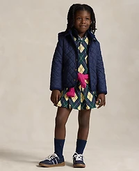 Polo Ralph Lauren Girls 2T-6X Printed Dress