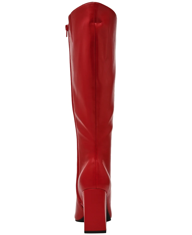 Wild Pair Women's Islah Block Heel Knee High Boots, Created for Macy's