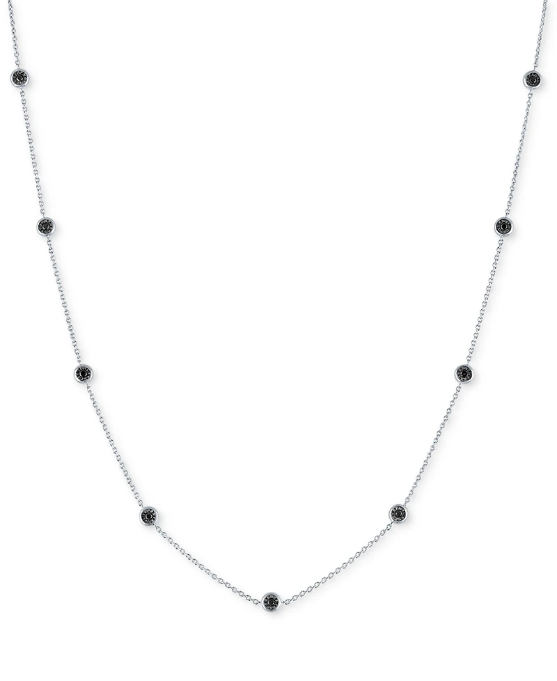 Macy's Diamond Necklace (1/4 ct. t.w.) in Sterling Silver
