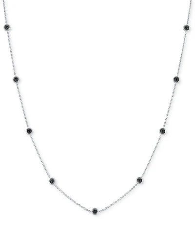 Macy's Diamond Necklace (1/4 ct. t.w.) in Sterling Silver