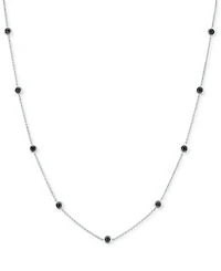 Macy's Diamond Necklace (1/4 ct. t.w.) in Sterling Silver
