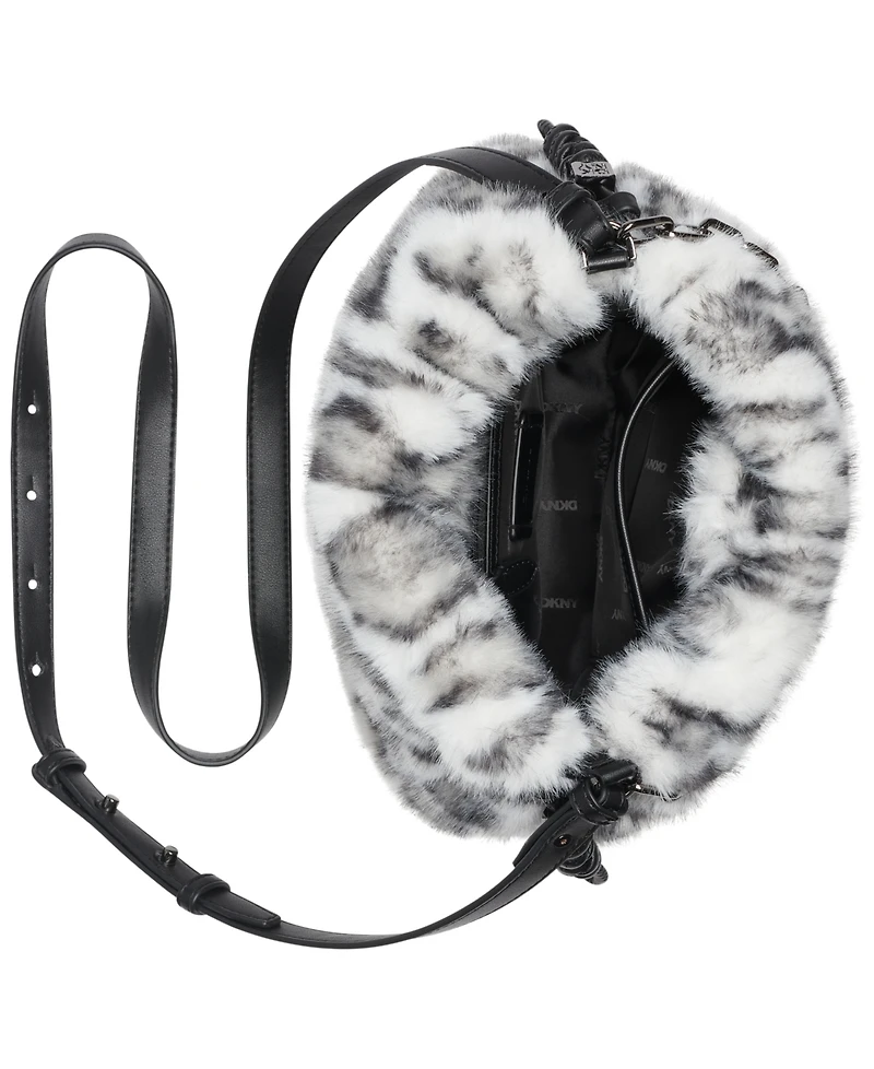 Dkny Halle Drawstring Snap Closure Small Crossbody Bag