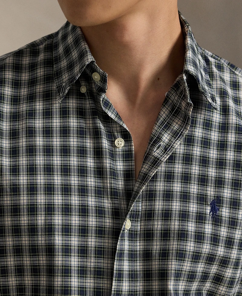 Polo Ralph Lauren Men's Classic-Fit Plaid Twill Shirt