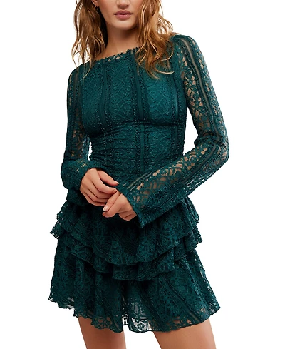 Free People Women's Tabby Tiered Mini Dress