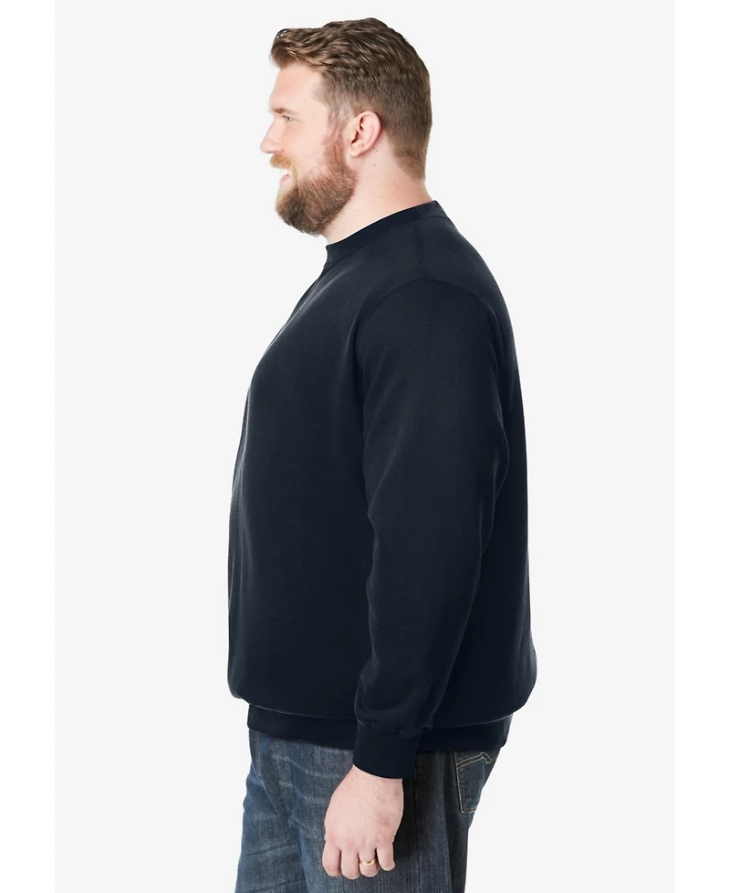 KingSize Big & Tall Fleece Crewneck Sweatshirt