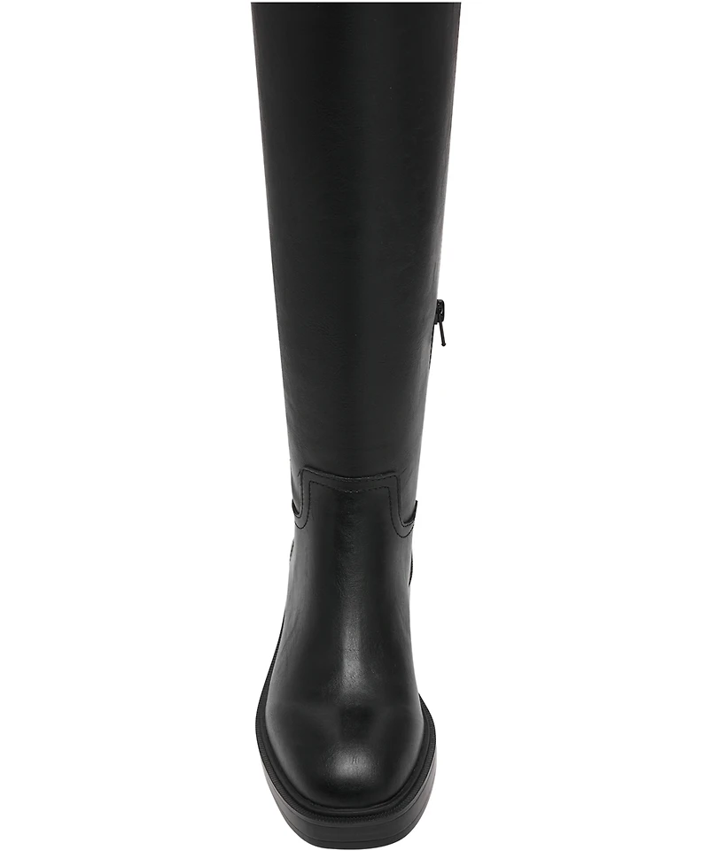 Dv Dolce Vita Women's Jernie Full Zip Riding Tall Boots