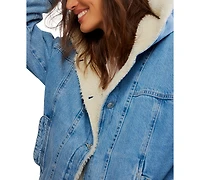 Free People Women's Asher Oversized Long Sleeve Jacket
